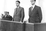 Jakov Blažević, javni tužitelj Republike Hrvatske (stoji prvi slijeva).